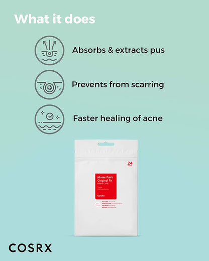 Acne Pimple Patch (96) Absorbing Hydrocolloid Original 3 Size Patches for Blemishes and Zits Cover, Spot Stickers for Face and Body, Not Tested on Animals - Timeless Beauty