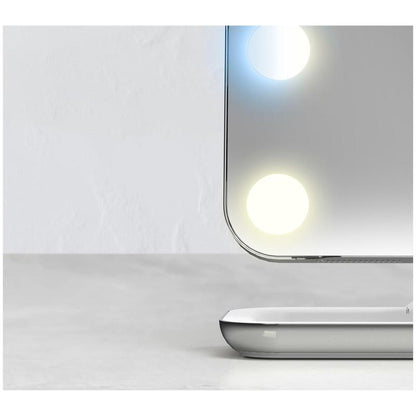 Sharper Image Spastudio Hollywood Vanity Mirror with Fans