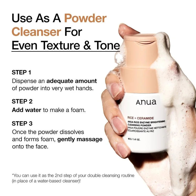 [Anua Official Shop] Korean Rice Glass Skin Set ｜Skincare Set with Rice Enzyme Mask Cleanser, Milky Toner, Brightening Serum ｜Rice Water Bright, Marshmallow Face Mask Maker - Timeless Beauty