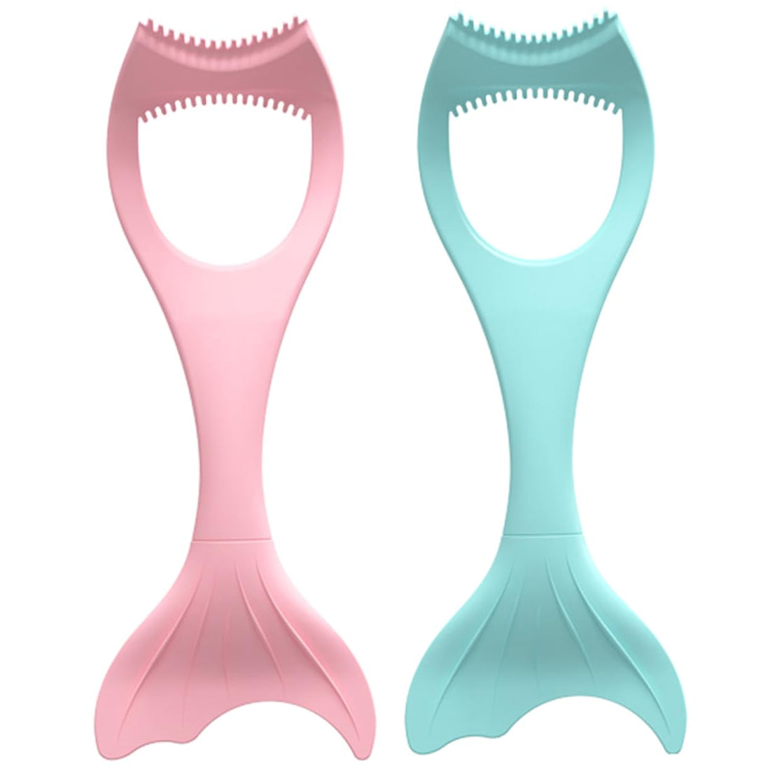 Silicone Eyeliner Applicator Tools - 2-Piece Set for Effortless Eye Makeup Application and Smudge-Free Mascara for Beginners