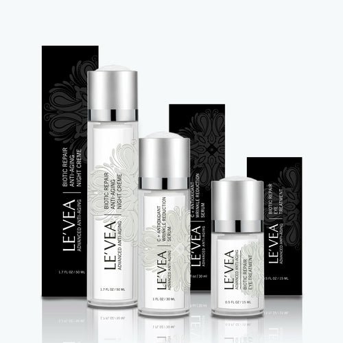Ageless Beauty: Eye Repair Cream + Antioxidant Serum + Repair Night - Timeless Beauty