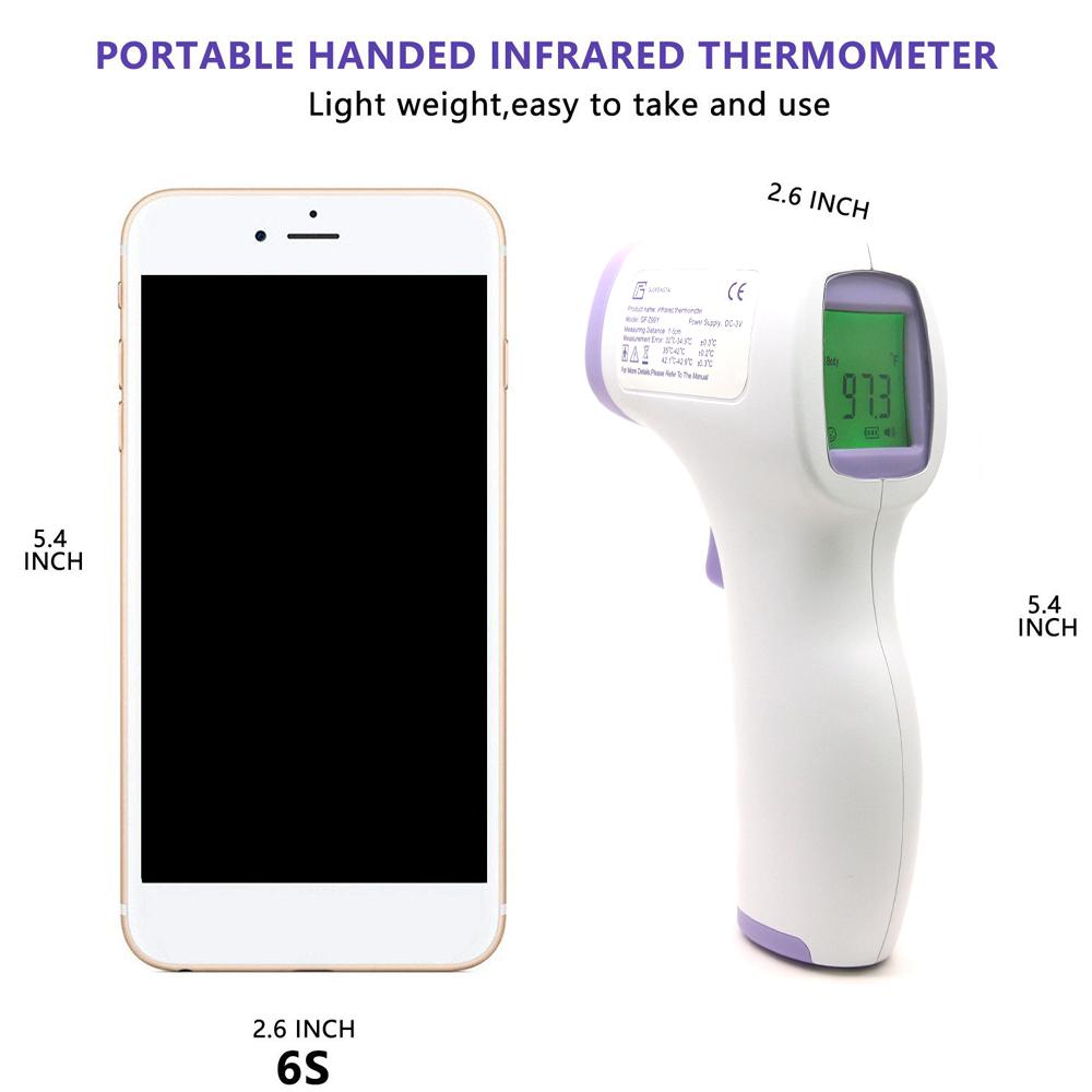 LCD Screen Digital No-Contact Forehead Infrared Forehead Thermometer - Timeless Beauty