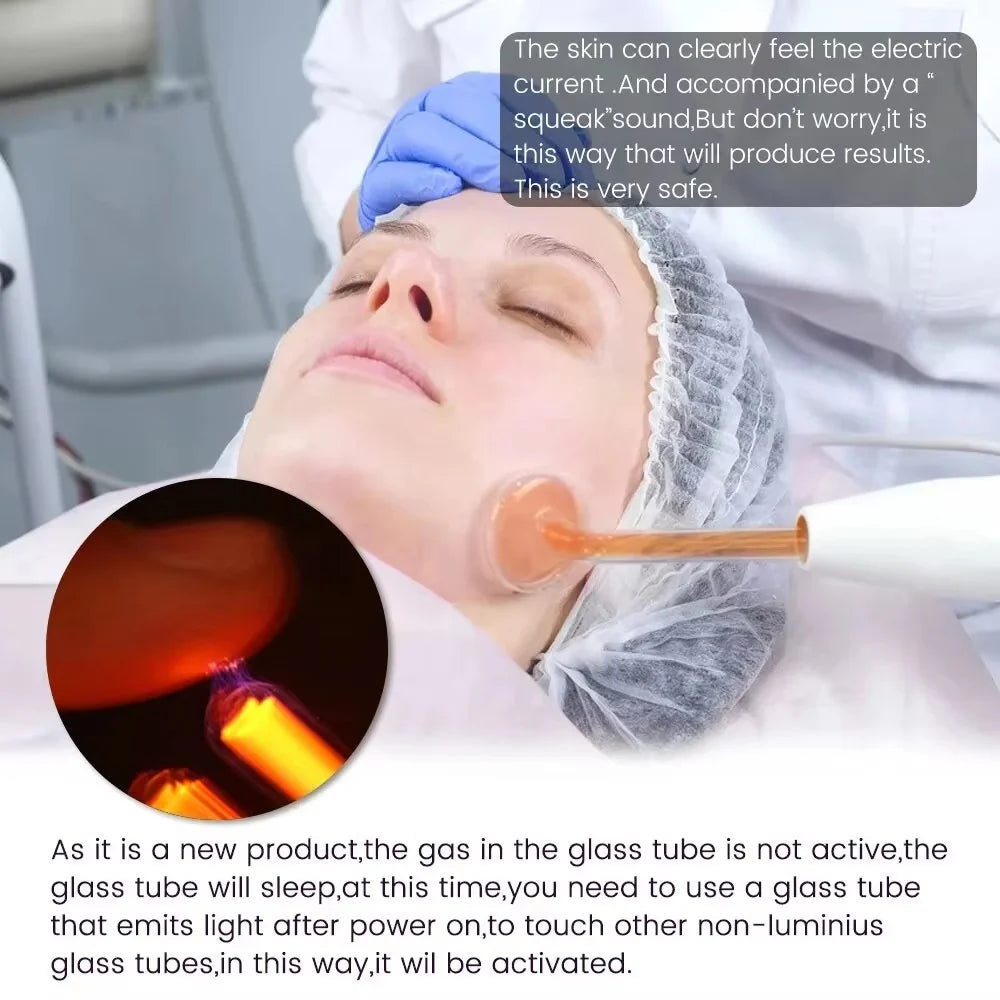 4-in-1 High Frequency Skin Therapy Wand - Timeless Beauty