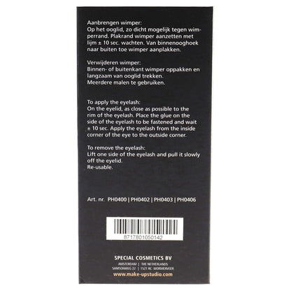 Premium Eyelash Set - 1 Pair for Women - 25 Styles Available