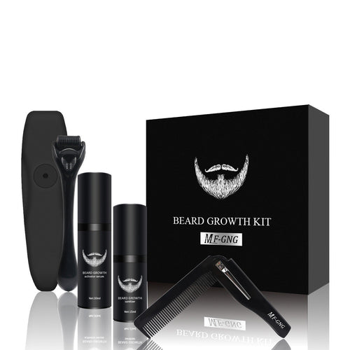 MF-G&amp;NG™ – Beard Growth Kit with Roller &amp; Activating Serum - Timeless Beauty