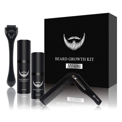 MF-G&amp;NG™ – Beard Growth Kit with Roller &amp; Activating Serum - Timeless Beauty