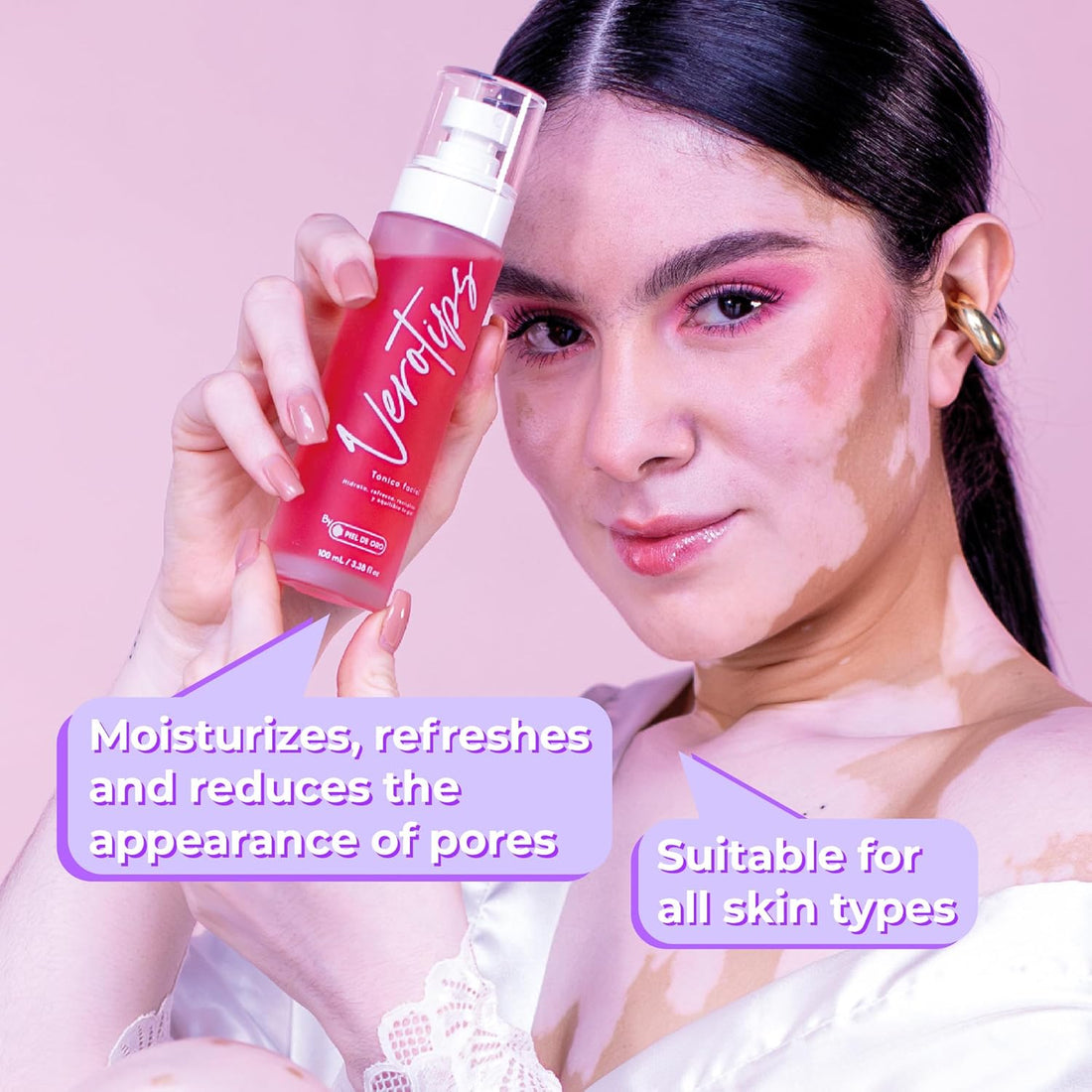 Skin Care Bundle with Facial Serum - Face Cleanser - Toner for Face - Verotips Womens Skin Care - Timeless Beauty