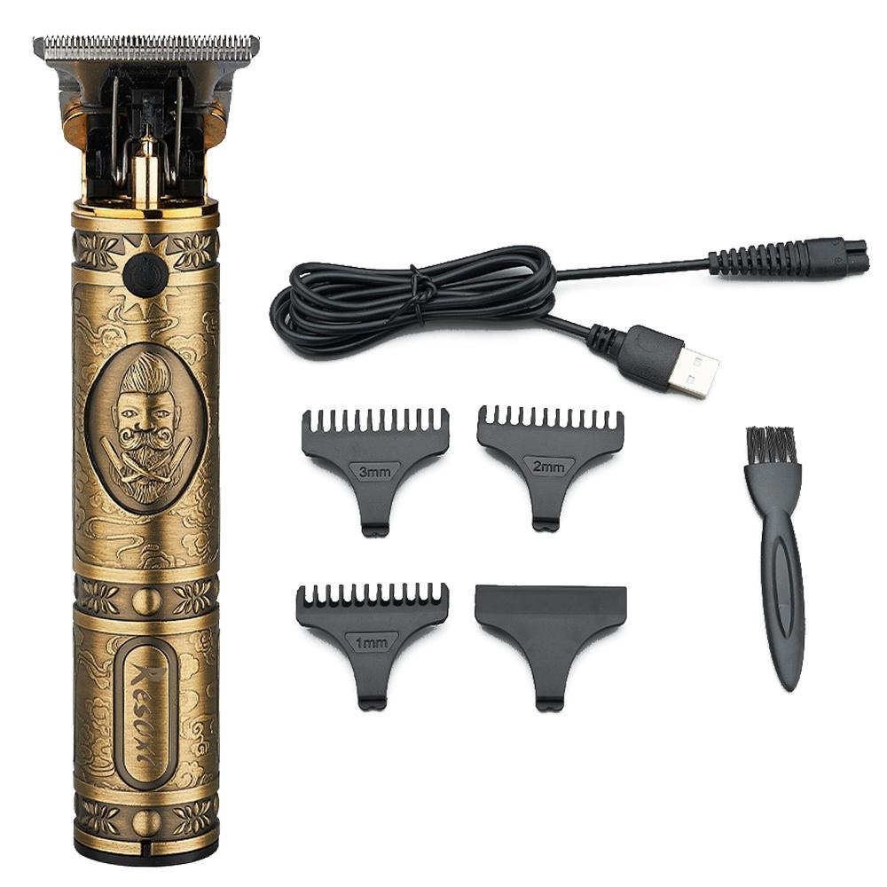 USB Rechargeable Baldheaded Hair Clipper Electric Hair Trimmer SP - Timeless Beauty