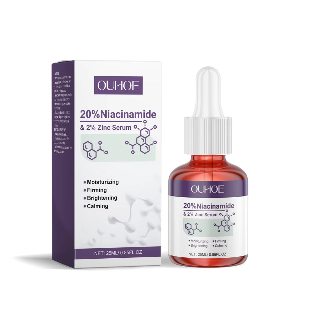 Niacinamide Face Serum Acne Pimple Mark Remover Pores Hydrating Brightening Lighten Moisturizing Essence Improve Rough Skin Care - Timeless Beauty