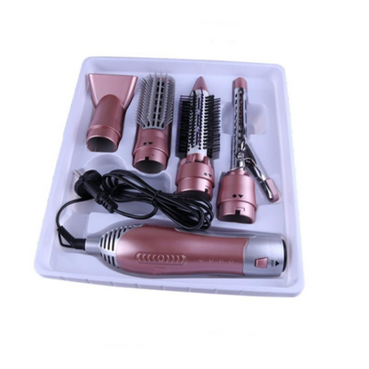Multifunctional Hair Comb Portable Roll Straight Dual-used Hot Air - Timeless Beauty