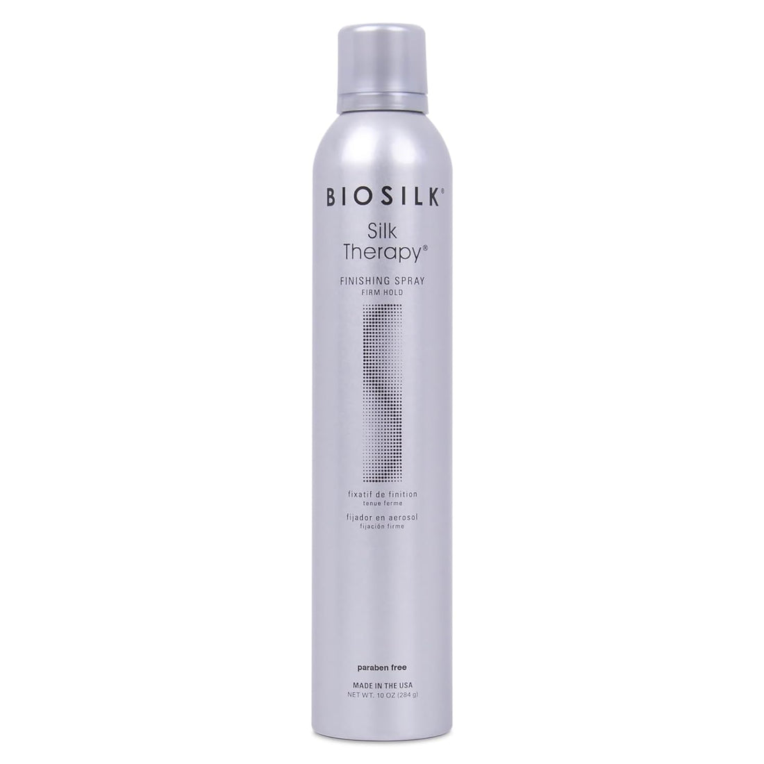 Silk Therapy Finishing Spray Firm Hold, Strong-Hold Hairspray for Long-Lasting Styles, Sulfate, Paraben, &amp; Cruelty-Free, 10 Oz - Timeless Beauty