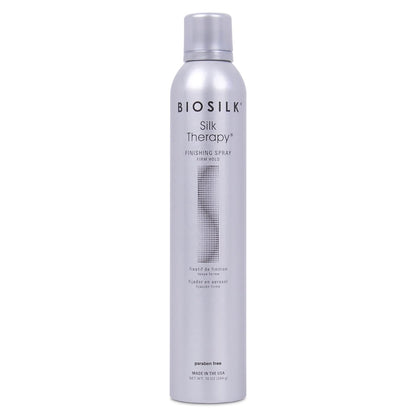 Silk Therapy Finishing Spray Firm Hold, Strong-Hold Hairspray for Long-Lasting Styles, Sulfate, Paraben, &amp; Cruelty-Free, 10 Oz - Timeless Beauty