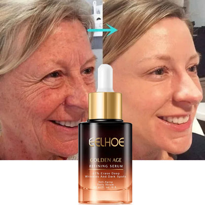 Instant Remove Wrinkle Serum Firming Lifting Anti-Aging Fade Fine Lines Improve Puffiness Moisturizing Brighten Face Skin Care - Timeless Beauty