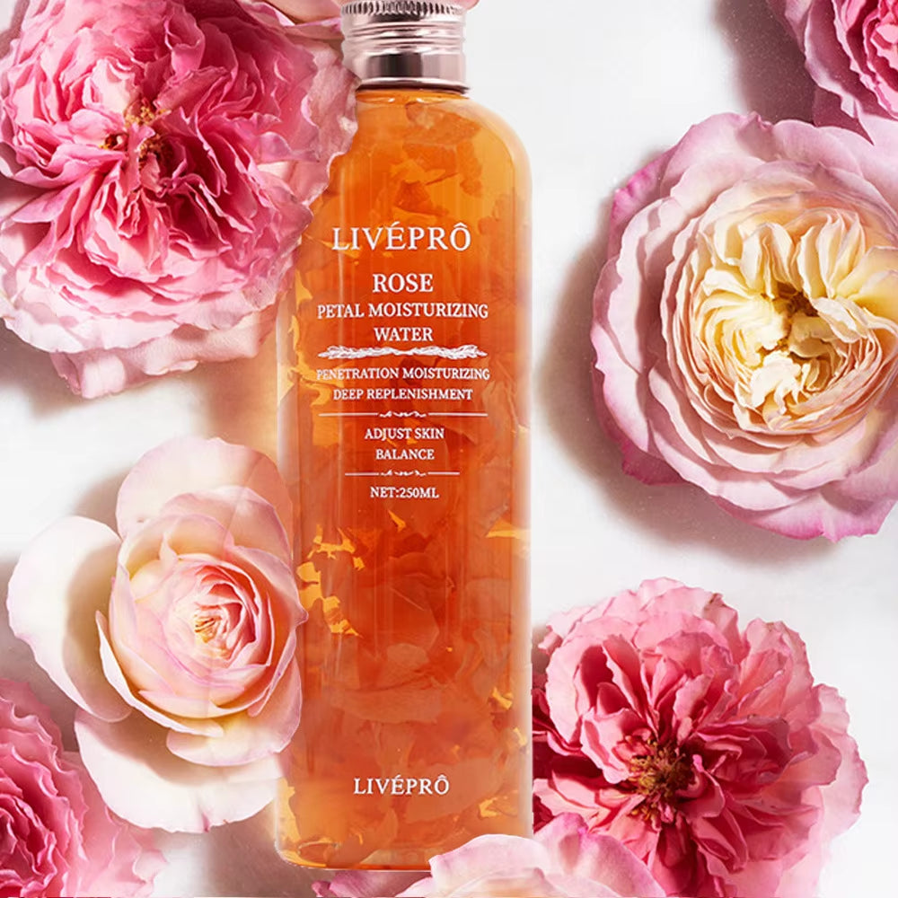 Rose Petal Water Skin Care Toner Skin Care Essence Foundation Moisturizing Skin Care - Timeless Beauty