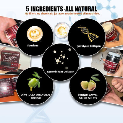 ACM Aavini Collagen Moisture Filler &amp; Combleur Cream | Lightweight, Hydrating, and Firming in One Bottle | Additive-Free, Suitable for Sensitive Skin - Timeless Beauty