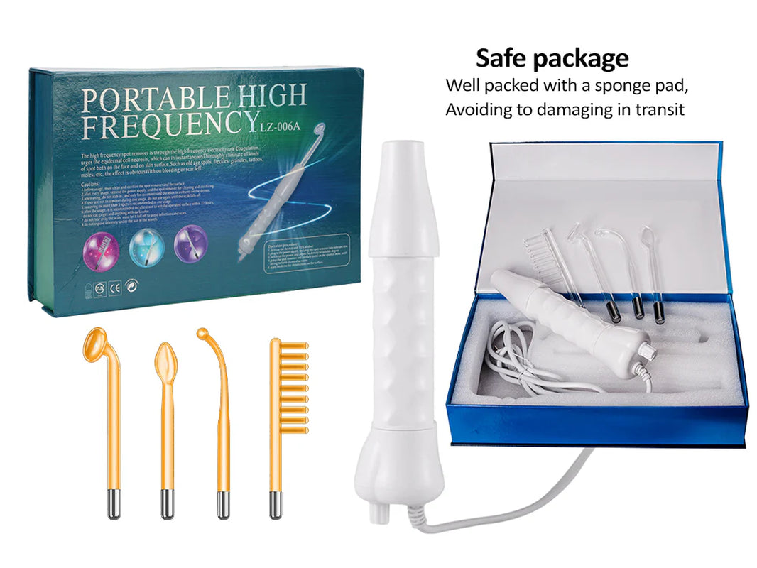 4-in-1 High Frequency Skin Therapy Wand - Timeless Beauty