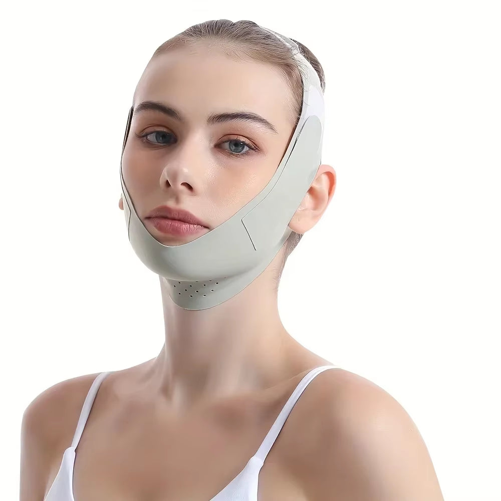 Reusable Face Slimming Bandage V Line Face Shaper Women Chin Cheek Lift up Belt Facial Massage Strap Face Skin Care Beauty Tools - Timeless Beauty