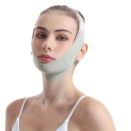 Reusable Face Slimming Bandage V Line Face Shaper Women Chin Cheek Lift up Belt Facial Massage Strap Face Skin Care Beauty Tools - Timeless Beauty