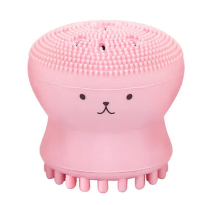 🐙✨ Fun Octopus Silicone Facial Brush - Timeless Beauty