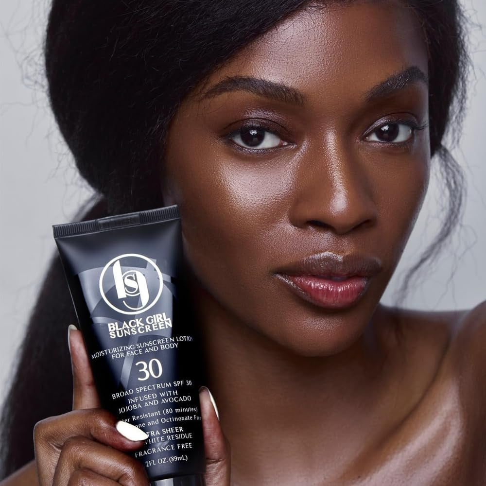 Face &amp; Body Moisturizing Sunscreen Lotion SPF 30 for Melanin Rich Skin, Leaves No White Cast (Spf-30-4Oz) - Timeless Beauty