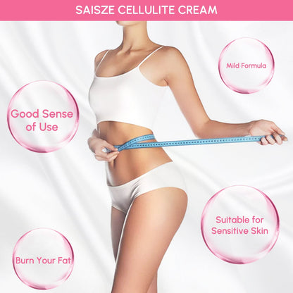 8.8 oz Anti Cellulite Body Slimming Cream with Massager and Remover - Timeless Beauty