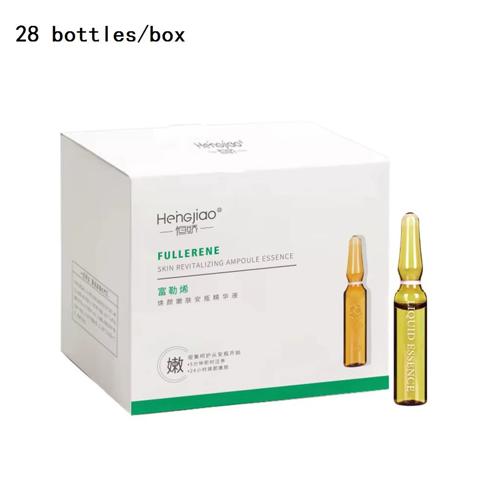 28 Bottles Fullerene Hyaluronic Acid Ampoule Face Serum Shrink Pores Anti-Ance Nicotinamide Whitening Moisturizing Wrinkle - Timeless Beauty