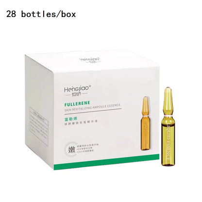 28 Bottles Fullerene Hyaluronic Acid Ampoule Face Serum Shrink Pores Anti-Ance Nicotinamide Whitening Moisturizing Wrinkle - Timeless Beauty