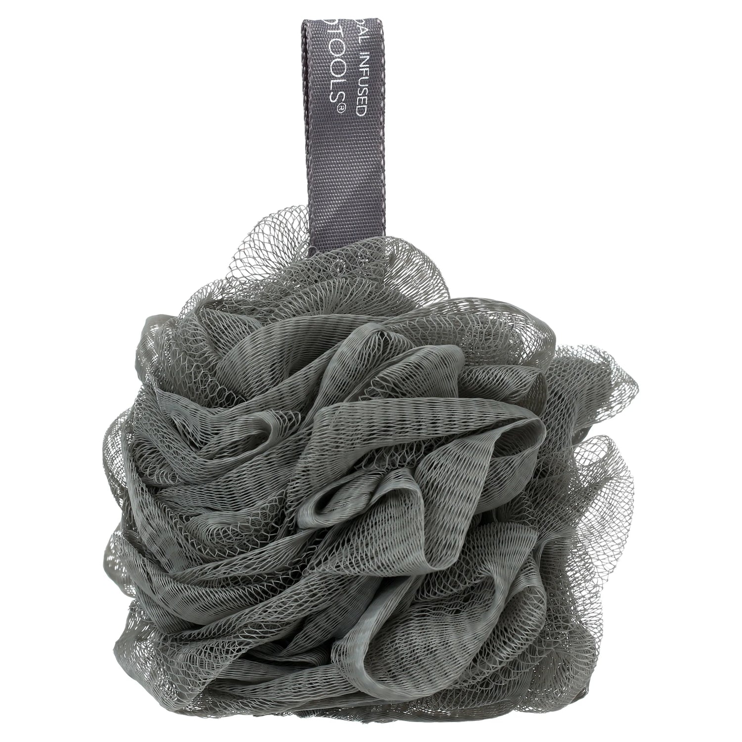 Charcoal Bath Sponge, Black Loofah for Body Cleansing &amp; Exfoliating, for Adults, 1 Count - Timeless Beauty