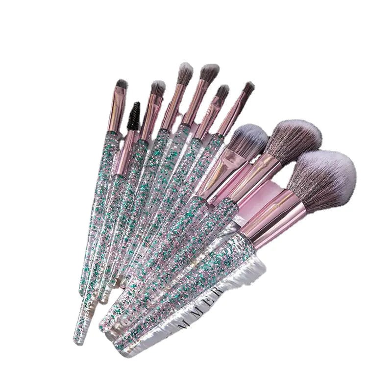 Chic 10-Piece Beauty Brush Kit - Timeless Beauty