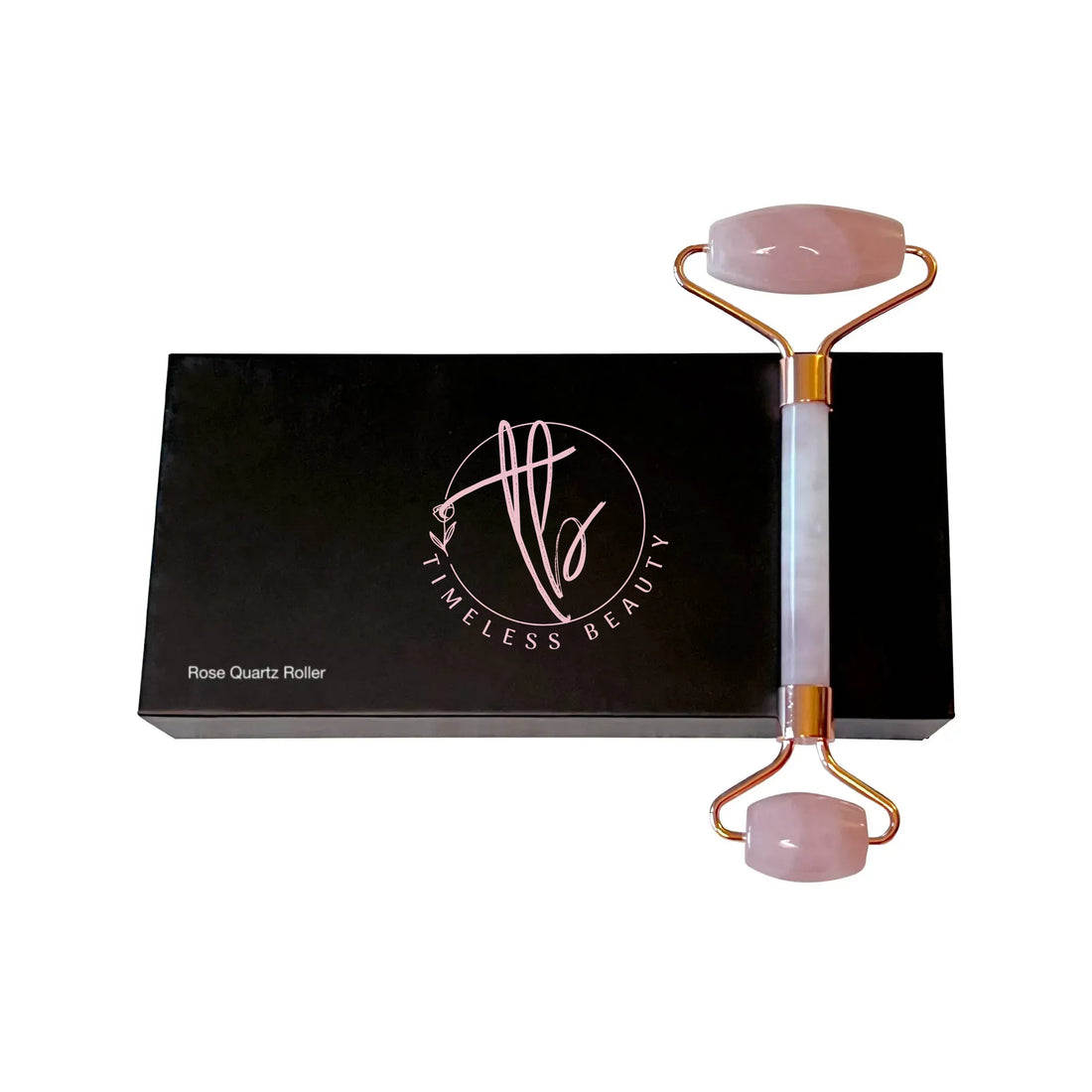 🌸 Rose Quartz Roller – Crystal Calm, Radiant Ritual ✨ - Timeless Beauty