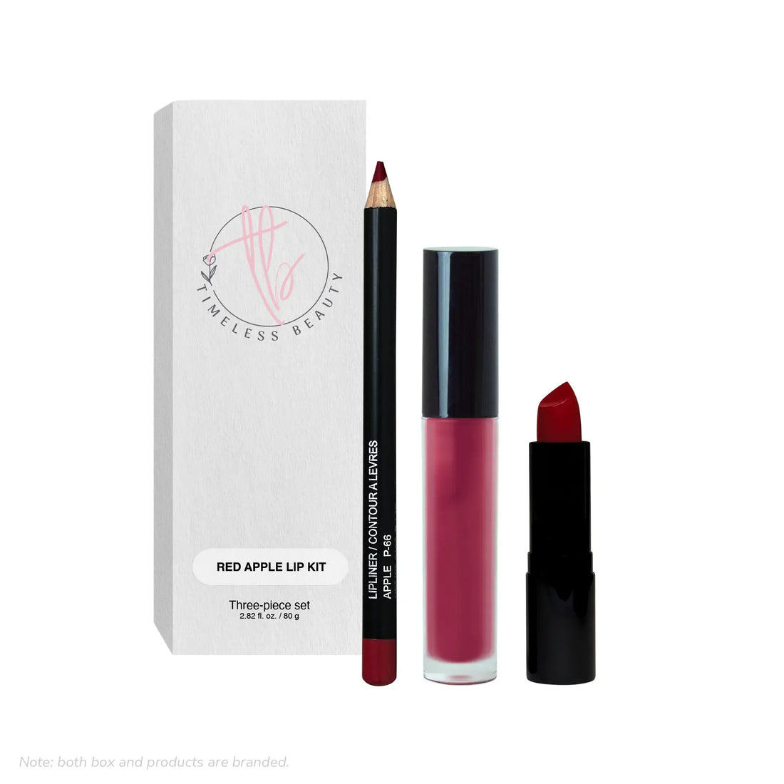 Red Apple Kiss Kit 🍎💫Lip Kit - Red Apple - Timeless Beauty