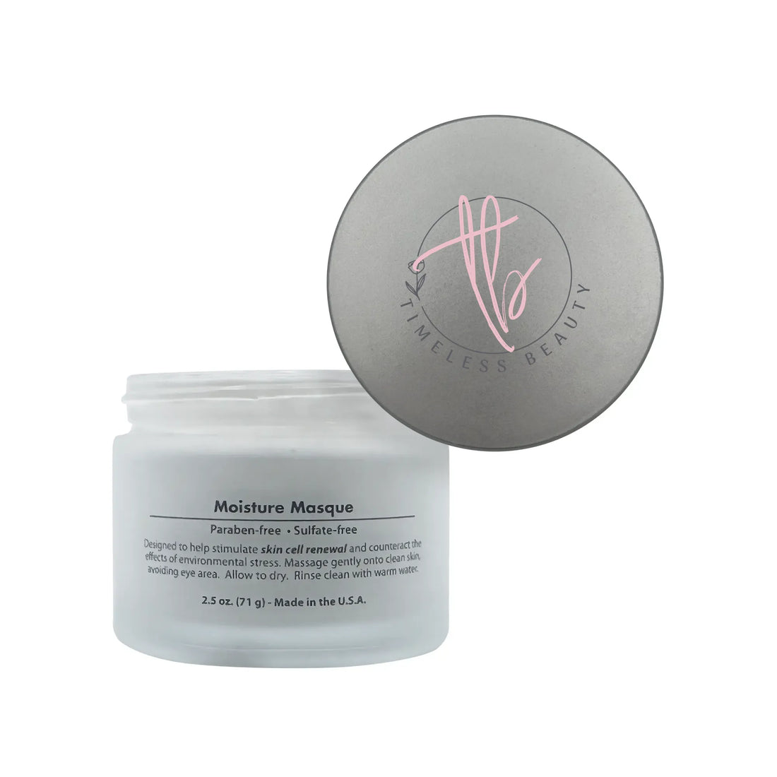 ❄️ FrostVeil - Intensive Moisture Cooling Masque| Clay-Based Hydration for Sensitive Skin | Vegan &amp; Spa-Grade - Timeless Beauty
