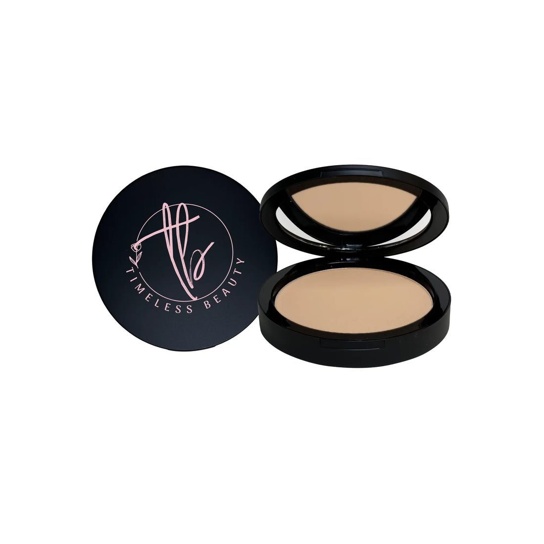 🌾 Dual Blend Powder Foundation – Bisque: Bare Matte, Seamless Glow ✨ - Timeless Beauty