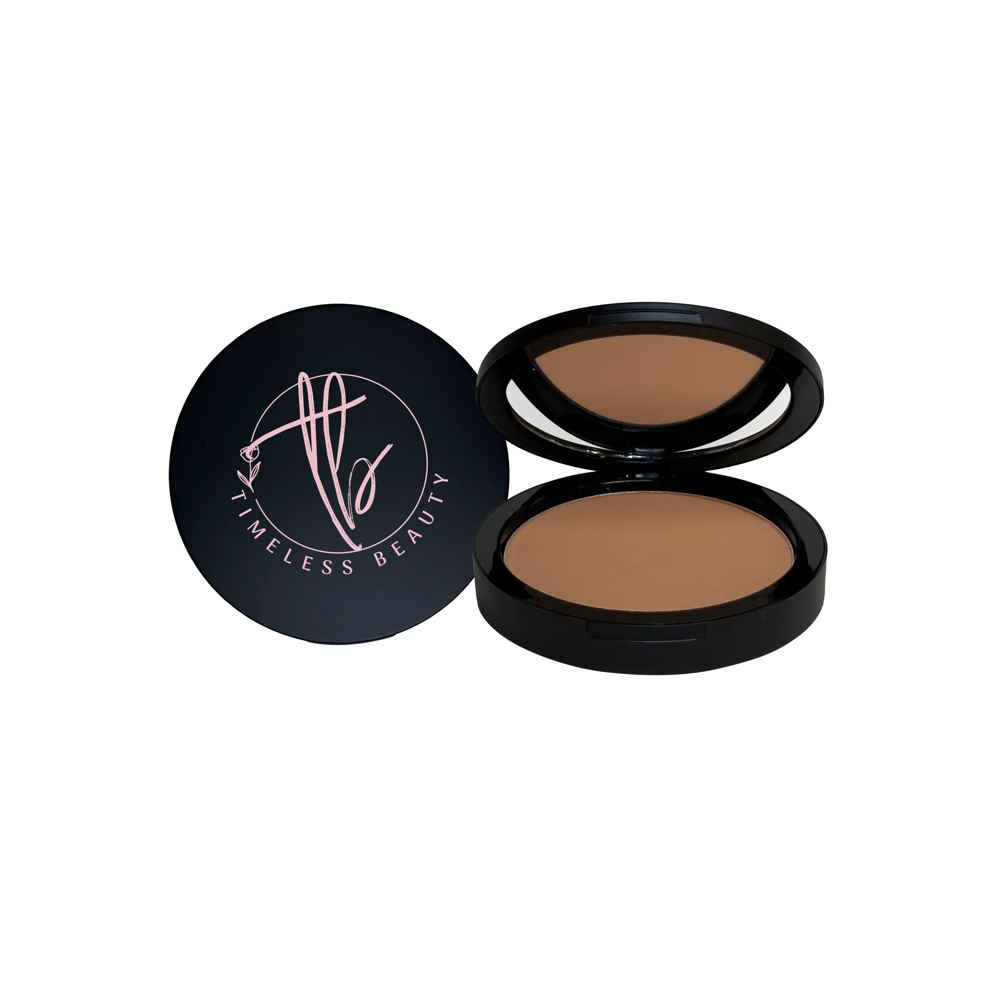 🥐 Dual Blend Powder Foundation – French: Soft Matte, Parisian Glow ✨ - Timeless Beauty