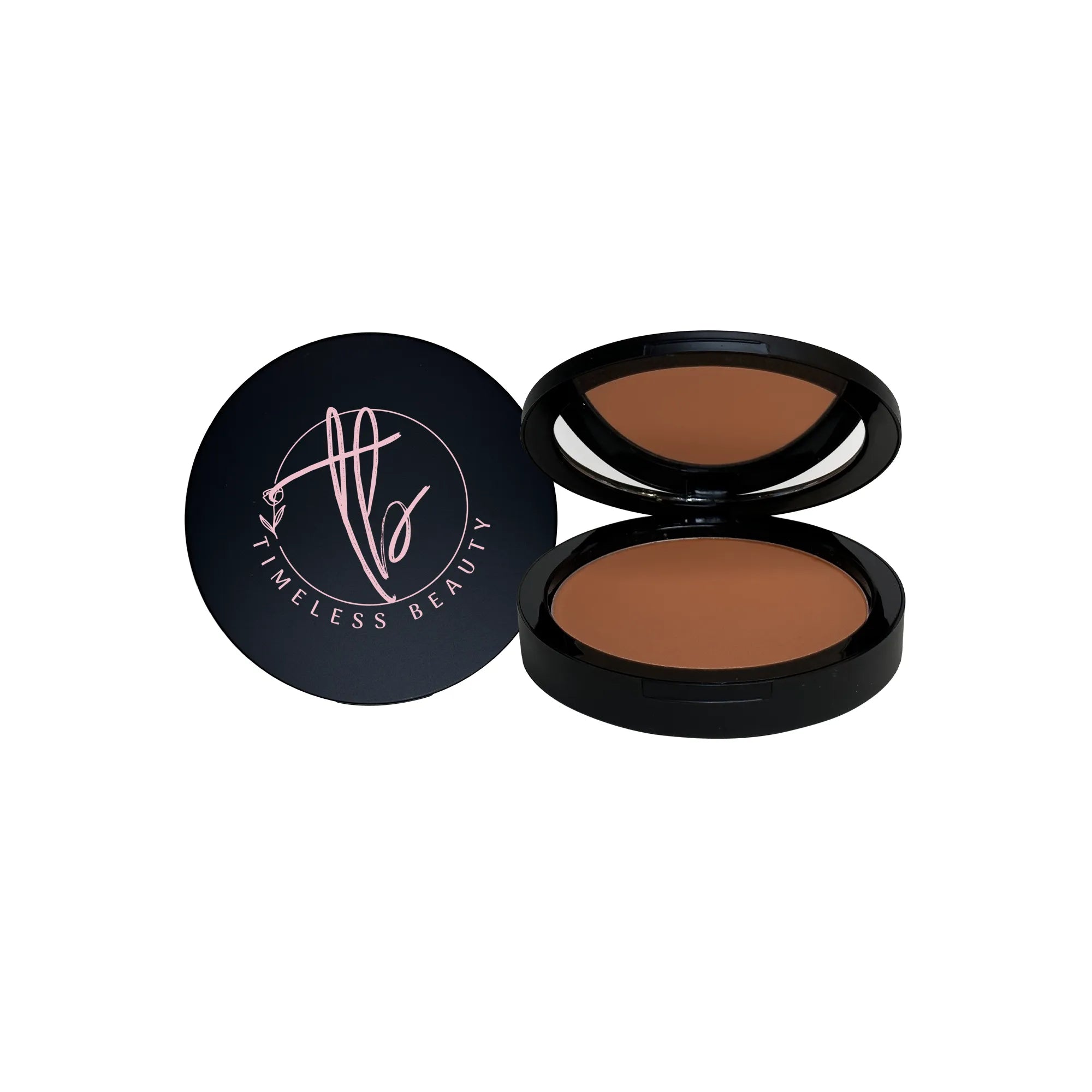 🍂 Dual Blend Powder Foundation – Cinnamon: Warm Matte, Seamless Glow ✨ - Timeless Beauty