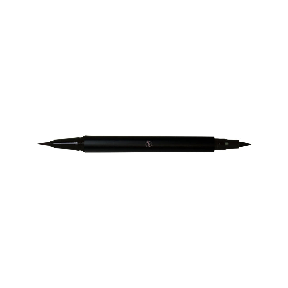 🖋️ WingCraft - Dual Tip Eye Definer Pen in Black| Precision Felt &amp; Brush Tips | Smudge-Proof, Vegan Formula - Timeless Beauty