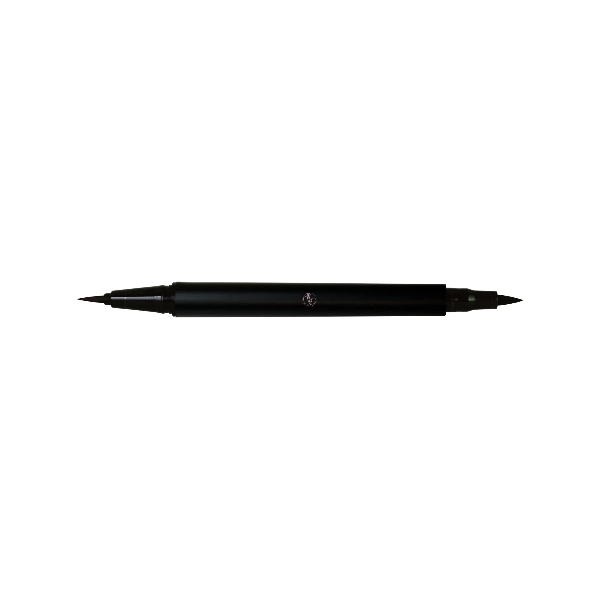 🖋️ WingCraft - Dual Tip Eye Definer Pen in Black| Precision Felt &amp; Brush Tips | Smudge-Proof, Vegan Formula - Timeless Beauty
