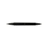 🖋️ WingCraft - Dual Tip Eye Definer Pen in Black| Precision Felt & Brush Tips | Smudge-Proof, Vegan Formula - Timeless Beauty