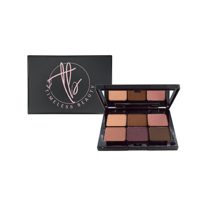 🍯 Almond Aura - Eyeshadow Palette in Sweet Almond| Vegan Blend of Matte &amp; Shimmer Tones - Timeless Beauty