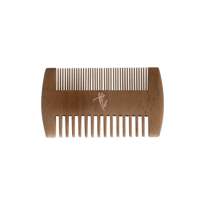 🌿 RootCraft - Bamboo Beard Comb - Timeless Beauty