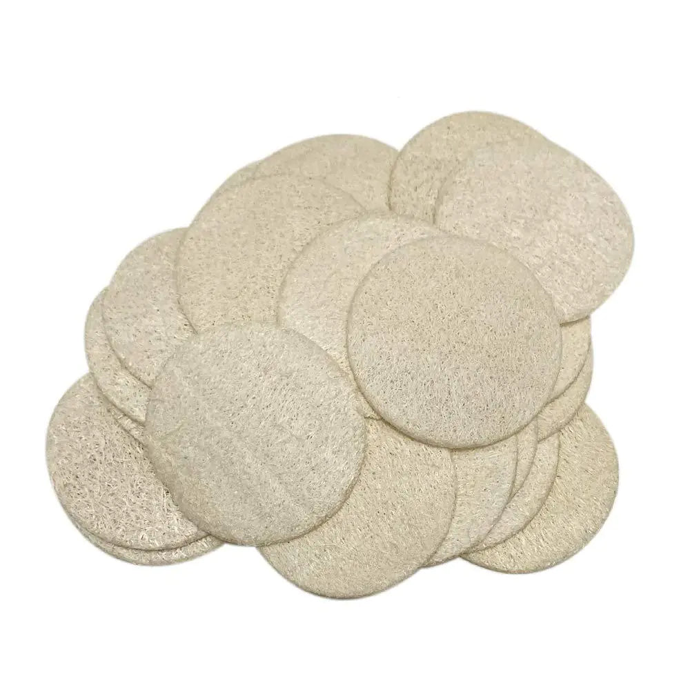 EcoPure Luffa Facial Pads - Timeless Beauty
