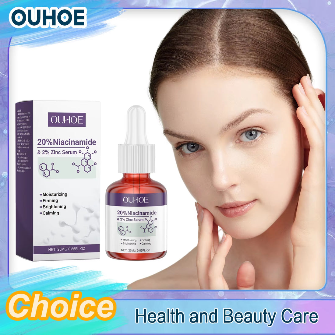 Niacinamide Face Serum Acne Pimple Mark Remover Pores Hydrating Brightening Lighten Moisturizing Essence Improve Rough Skin Care - Timeless Beauty