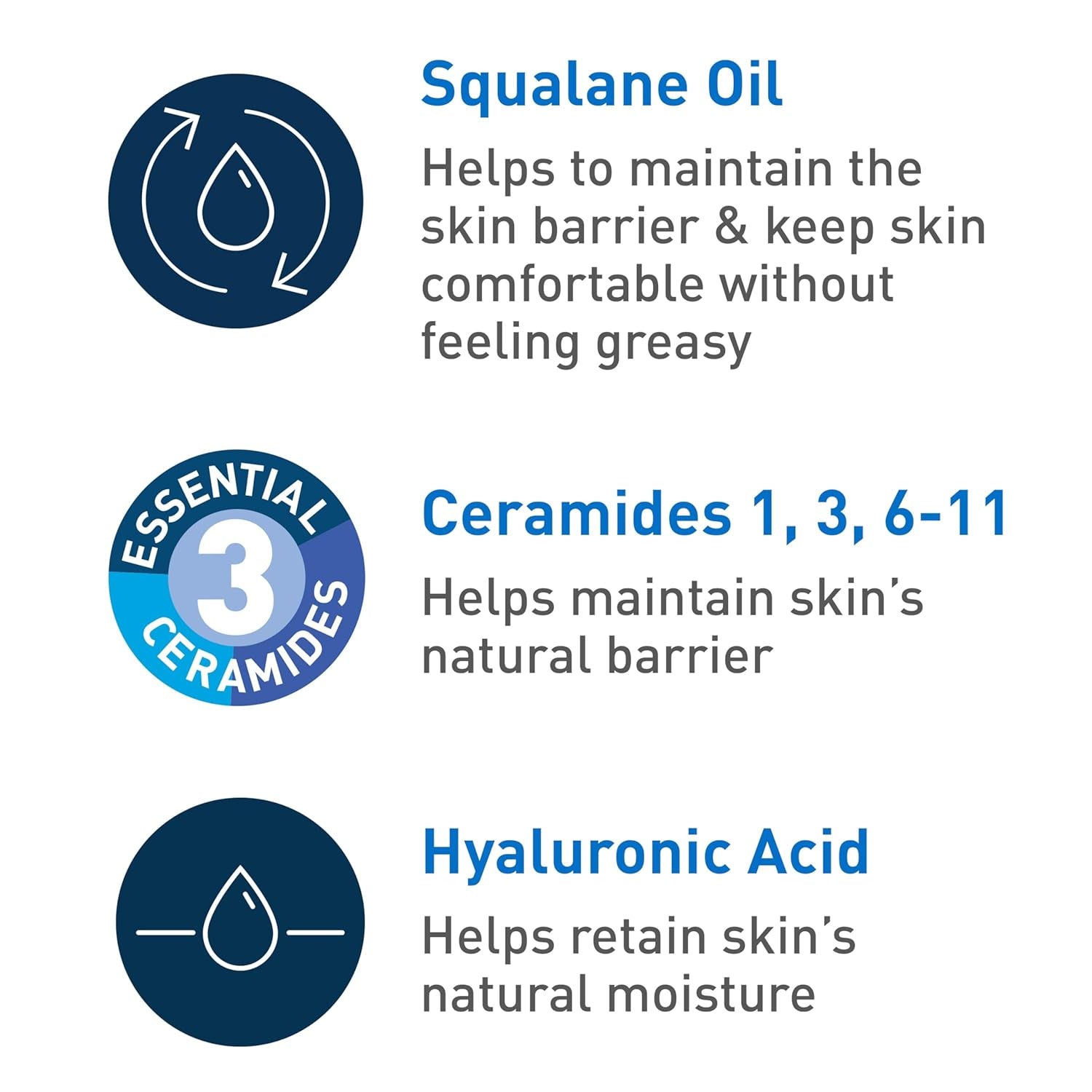Hydrating Foaming Oil Cleanser | Moisturizing Oil Cleanser for Face &amp; Body | Squalane Oil + Hyaluronic Acid + Ceramides | for Dry to Very Dry Skin | Fragrance Free &amp; Residue Free | 19 FL Oz - Timeless Beauty