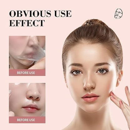 Collagen Night Wrap Mask, Hydrolyzed Collagen Anti-Wrinkle Lifting Mask, Reduces Fine Lines and Dullness, Makes Skin Smooth and Firm - Timeless Beauty