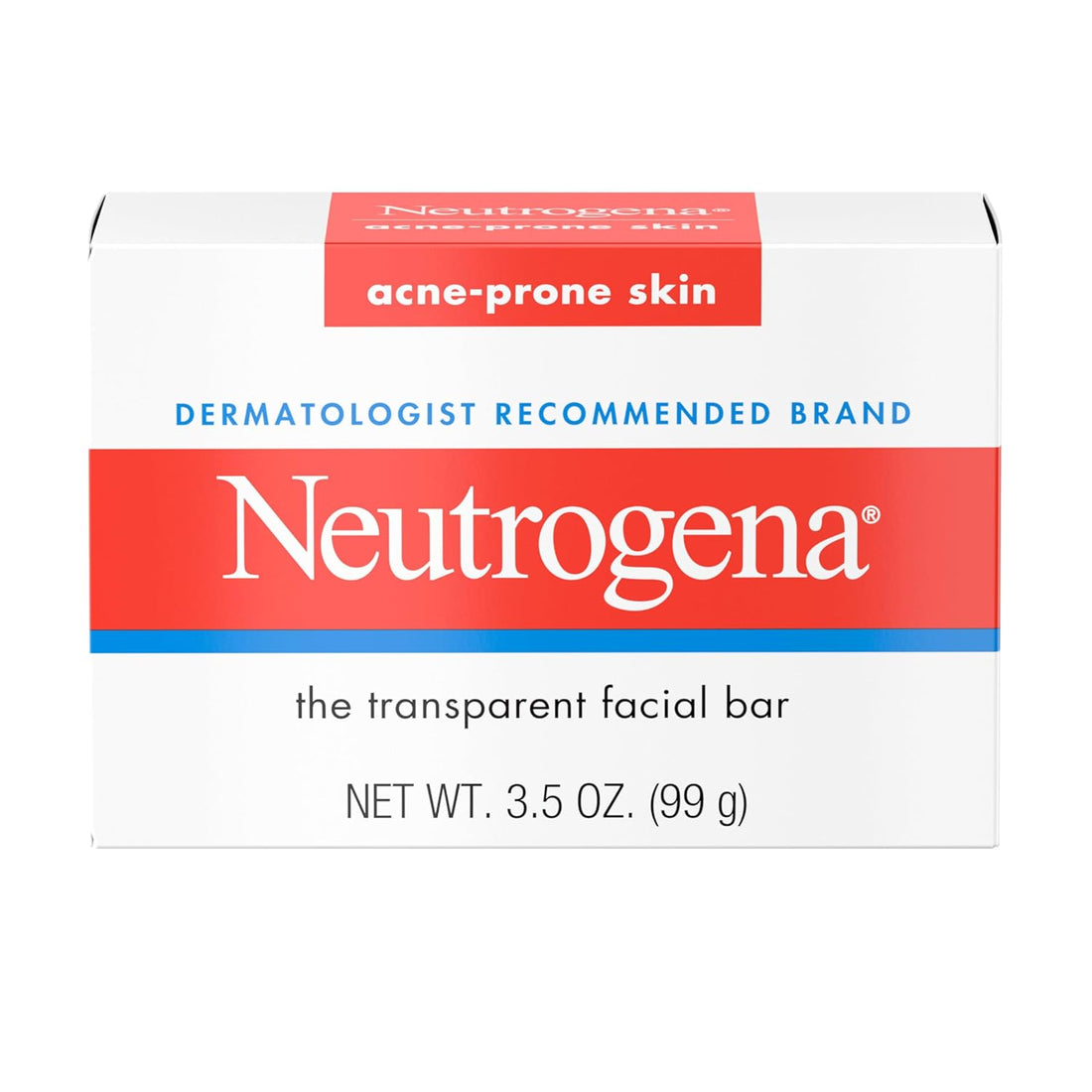 Facial Cleansing Bar Treatment for Acne-Prone Skin, Non-Medicated &amp; Glycerin-Rich Formula Gently Cleanses without Over-Drying, No Detergents or Dyes, Non-Comedogenic, 3.5 Oz - Timeless Beauty