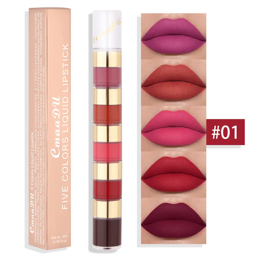 All-Day Matte Waterproof Lip Color - Timeless Beauty