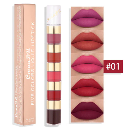 All-Day Matte Waterproof Lip Color - Timeless Beauty