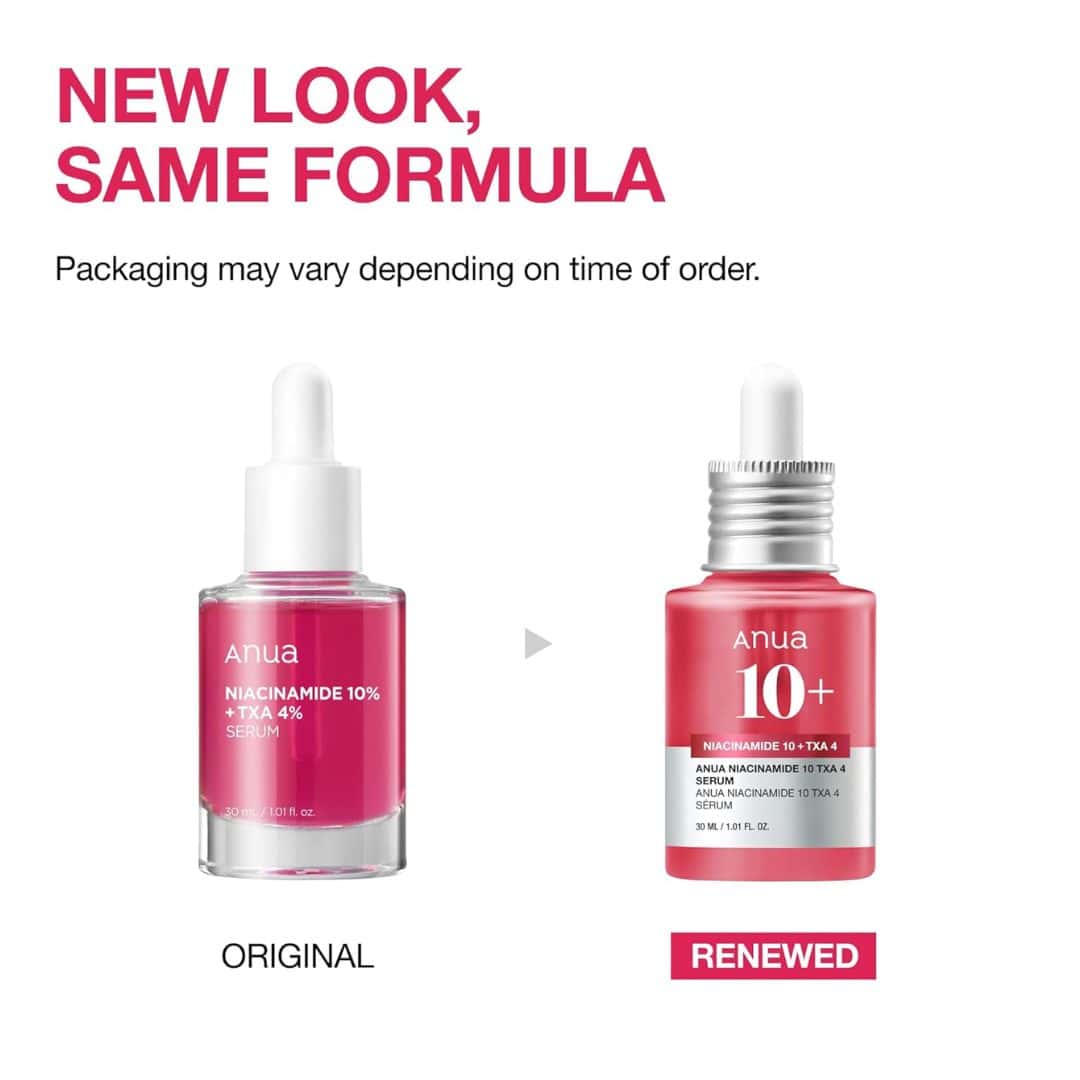 ANUA Niacinamide 10% + TXA 4% Dark Spot Correcting Serum Silver Abderus