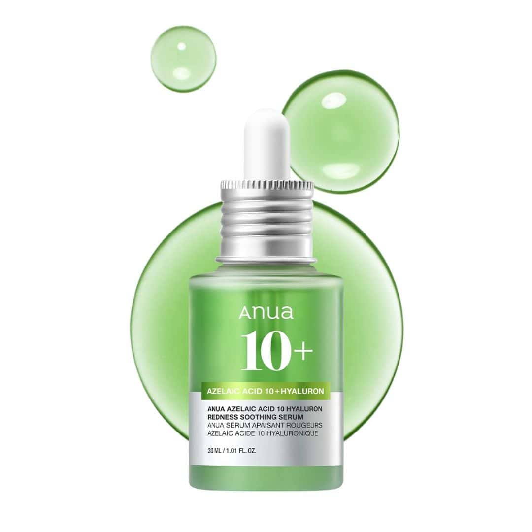 Anua Azelaic Acid 10 Hyaluron Redness Soothing Serum Silver Abderus