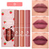 3-Piece Strawberry Matte Velvet Lip Set - Timeless Beauty